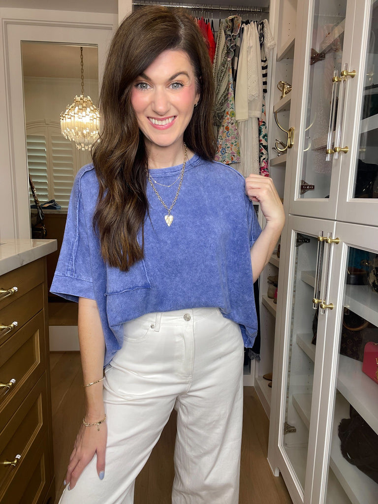 *BELLES & DOORBUSTER* Summer Spice Mineral Washed Tees *Final Sale*