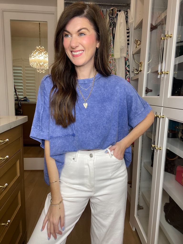 *BELLES & DOORBUSTER* Summer Spice Mineral Washed Tees *Final Sale*