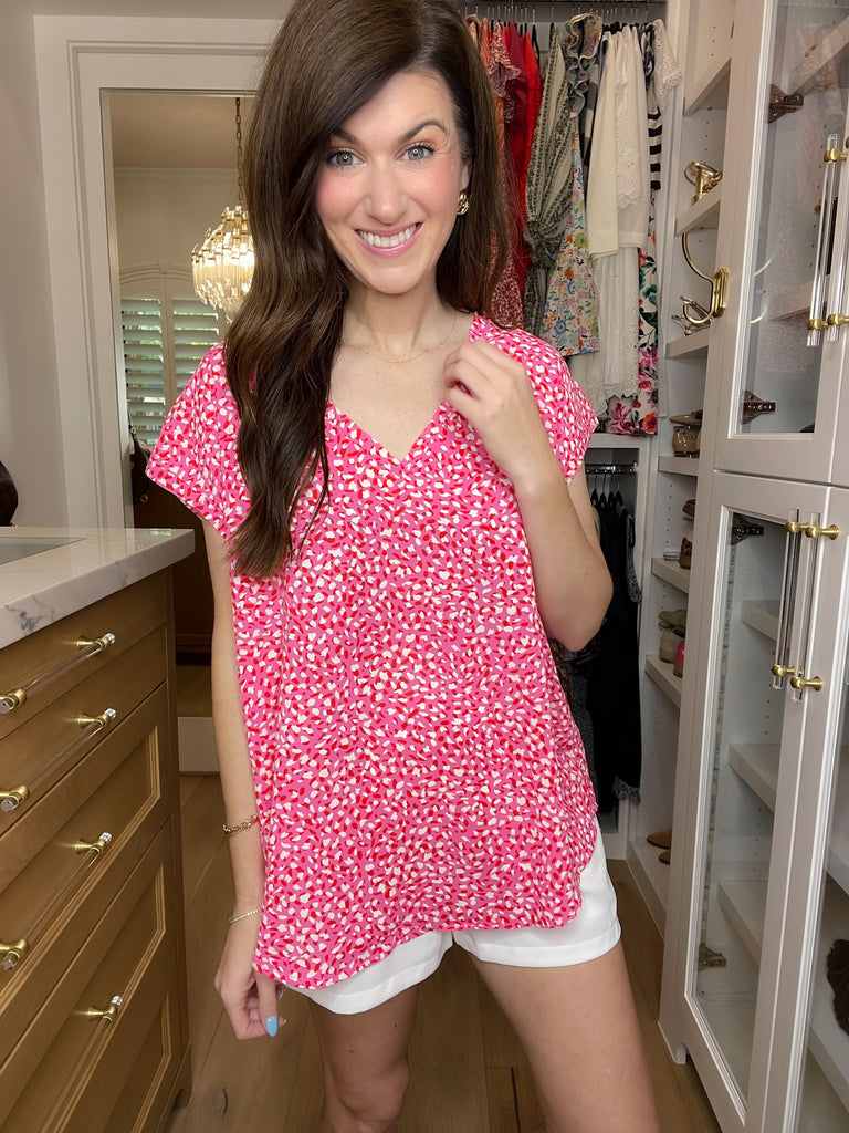 Love Language Top in Pink