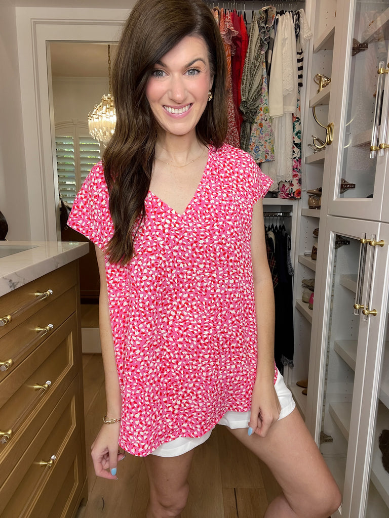 Love Language Top in Pink