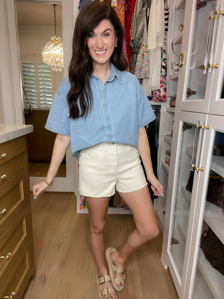 Cello Sea Salt Shorts