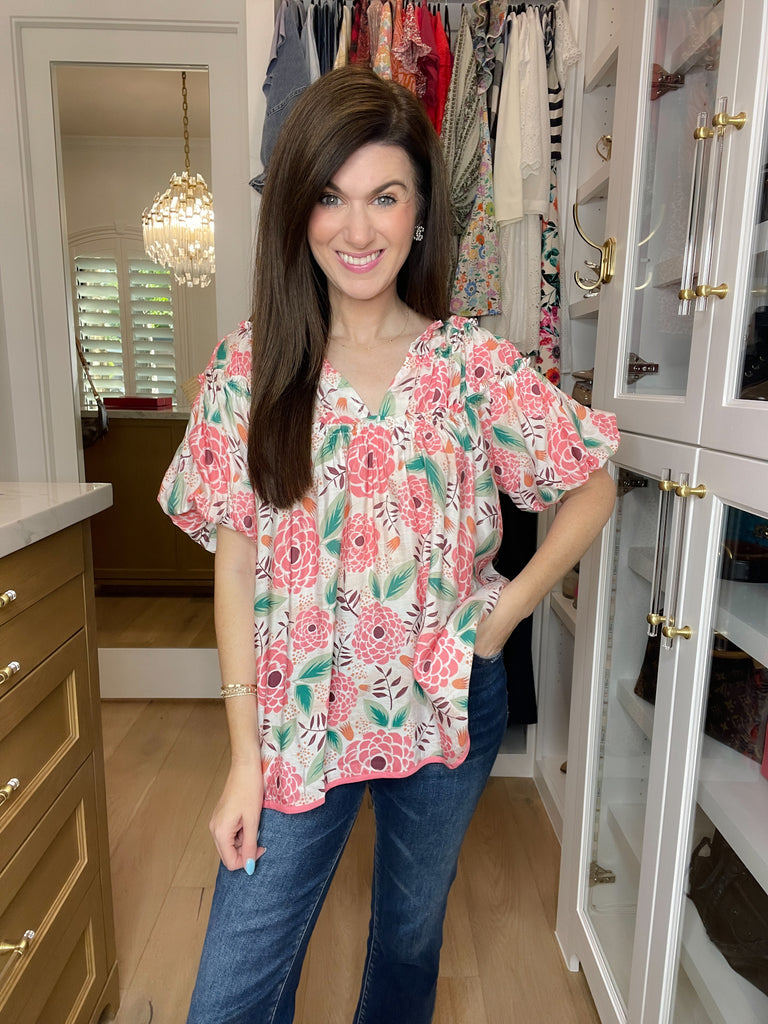 Blush Bloom Top