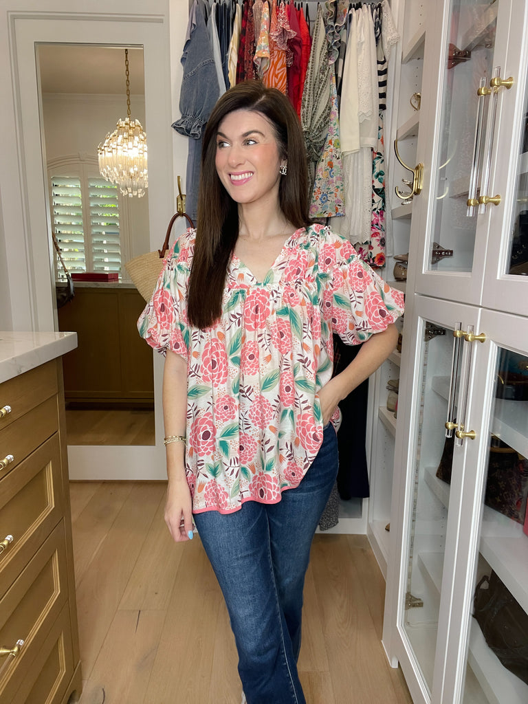 Blush Bloom Top