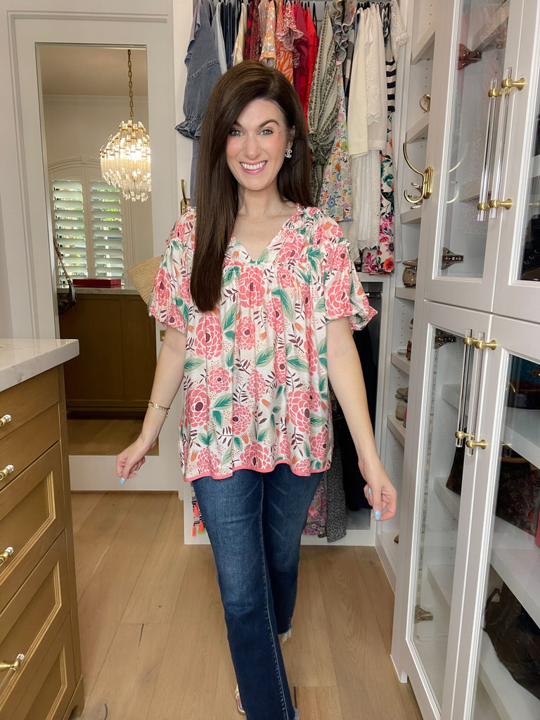 Blush Bloom Top