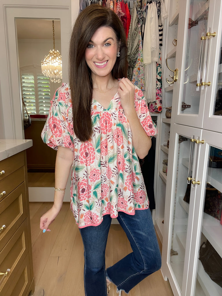 Blush Bloom Top