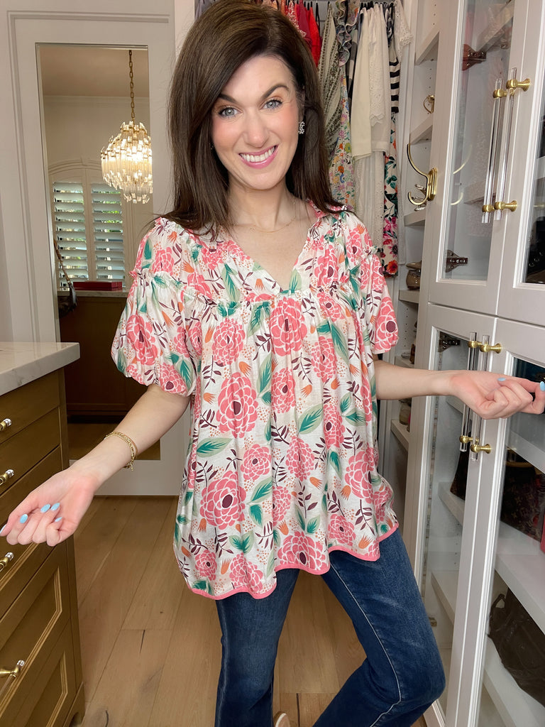 Blush Bloom Top