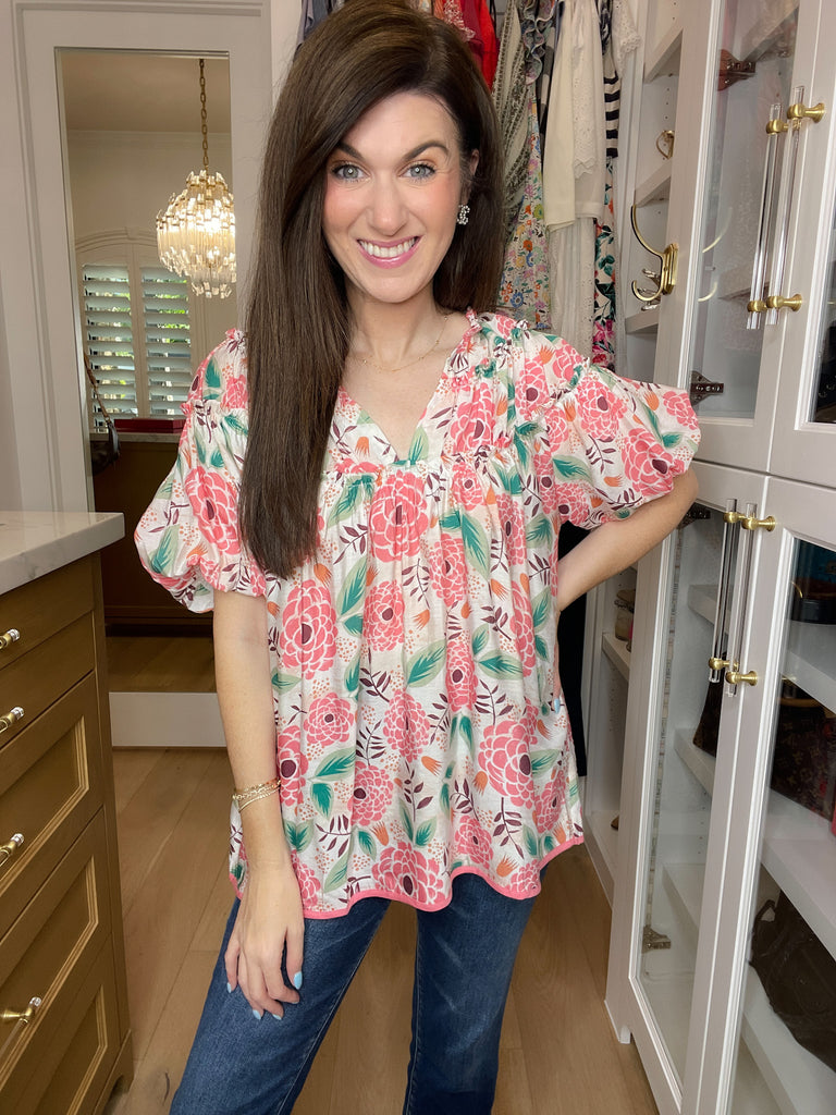 Blush Bloom Top