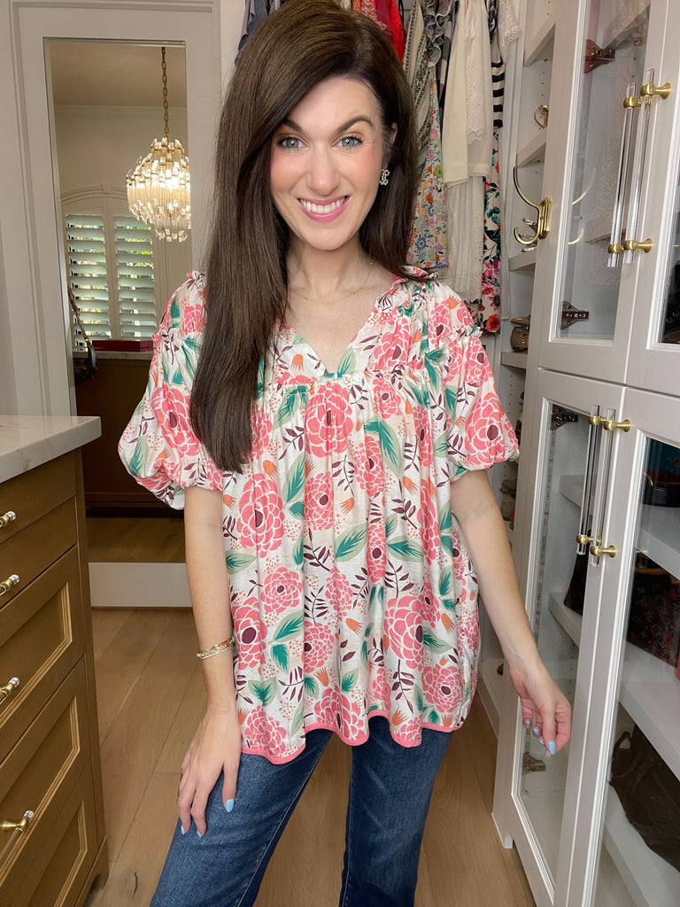 Blush Bloom Top