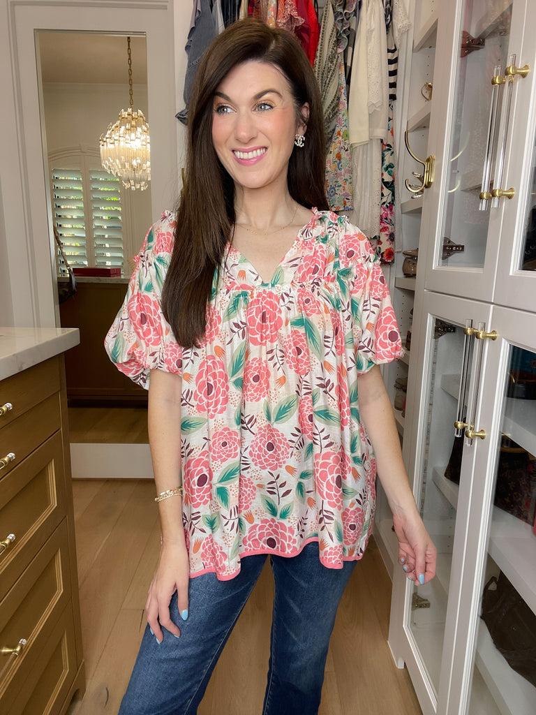 Blush Bloom Top