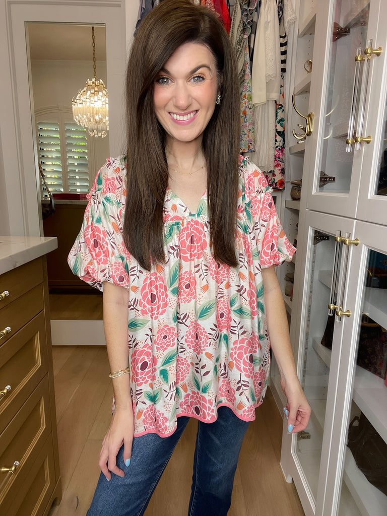 Blush Bloom Top