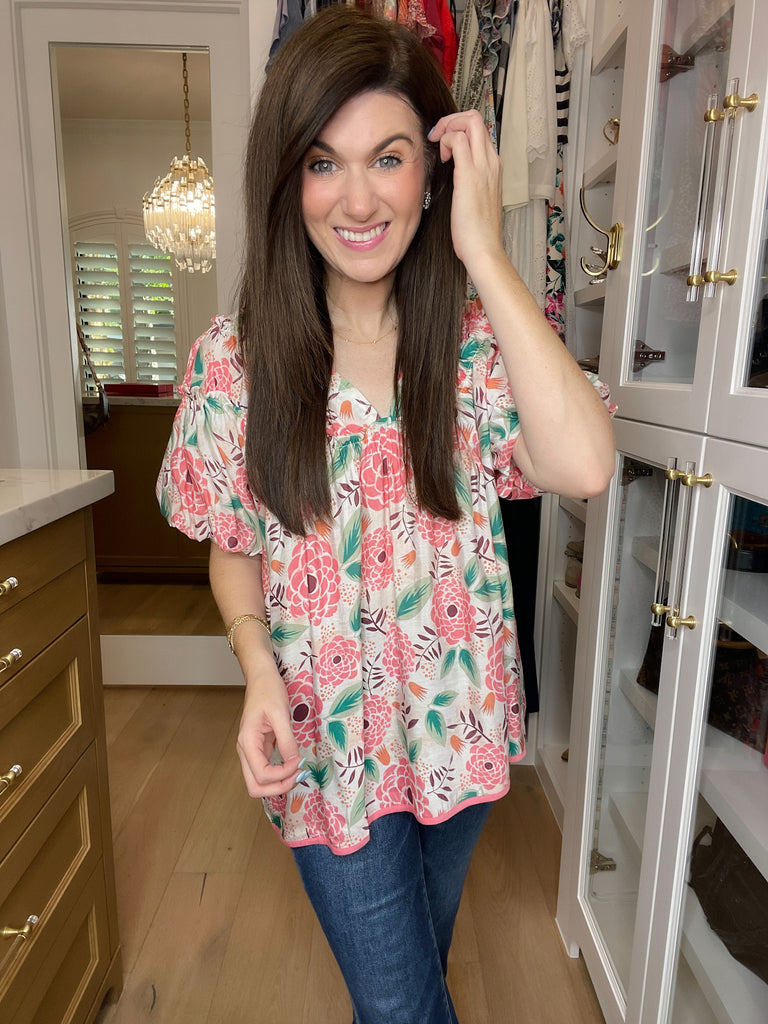 Blush Bloom Top