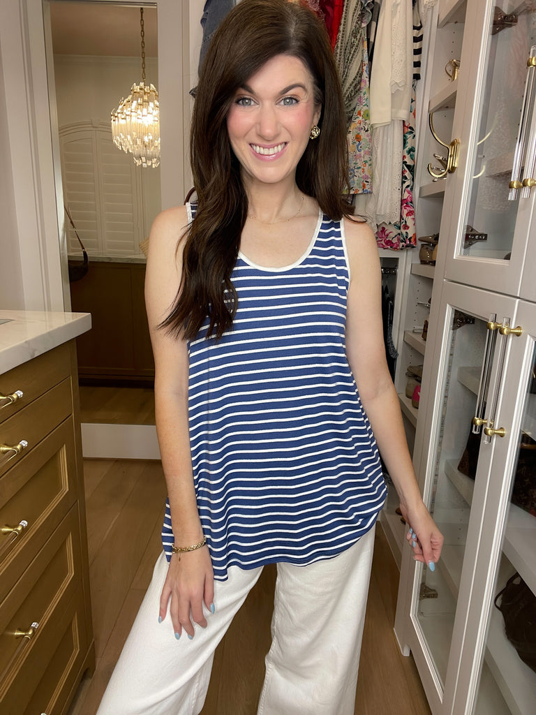 *BELLES & DOORBUSTER* In Line Tank in Multiple Colors *Final Sale*