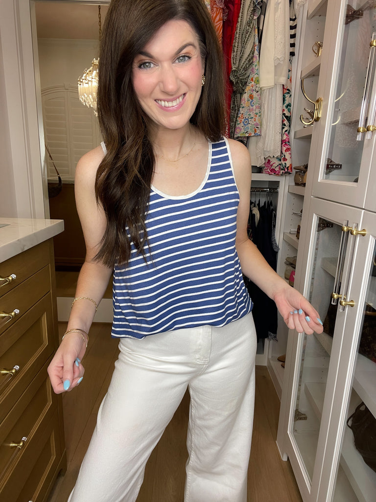 *BELLES & DOORBUSTER* In Line Tank in Multiple Colors *Final Sale*