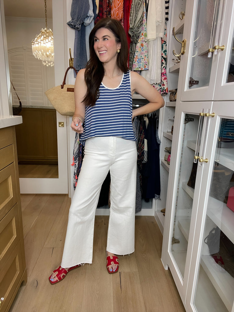 *BELLES & DOORBUSTER* In Line Tank in Multiple Colors *Final Sale*