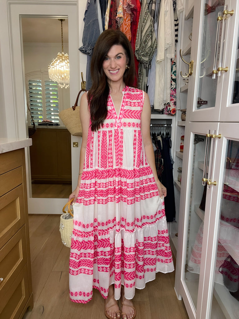 Riviera Charm Maxi Dress