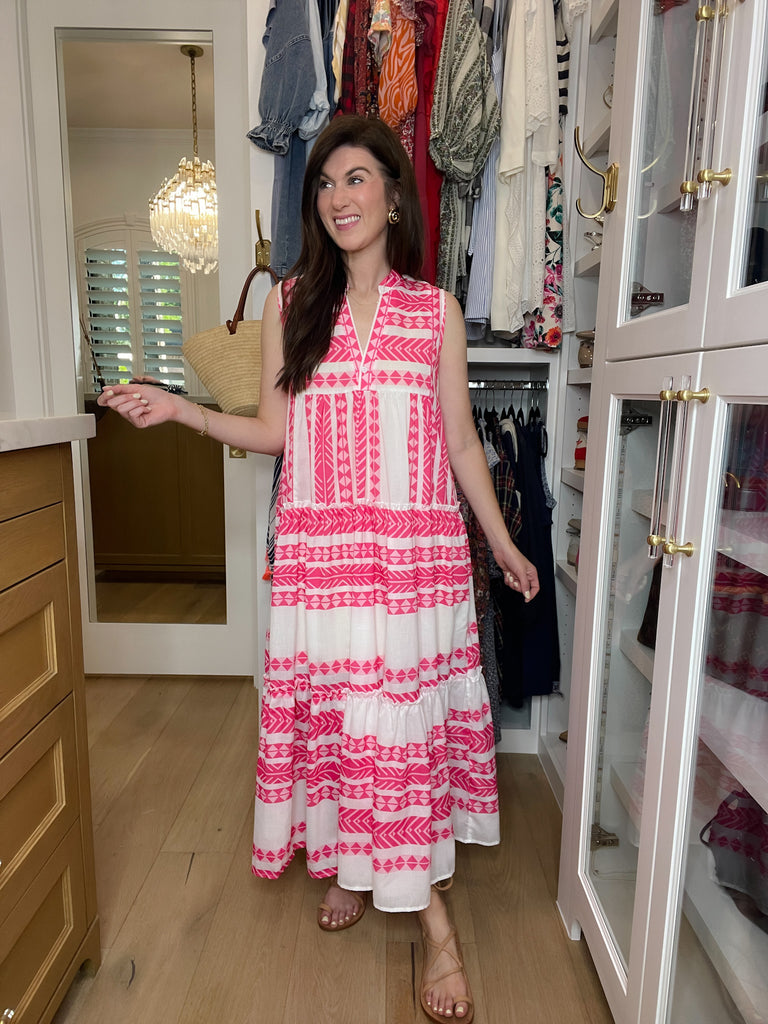 Riviera Charm Maxi Dress