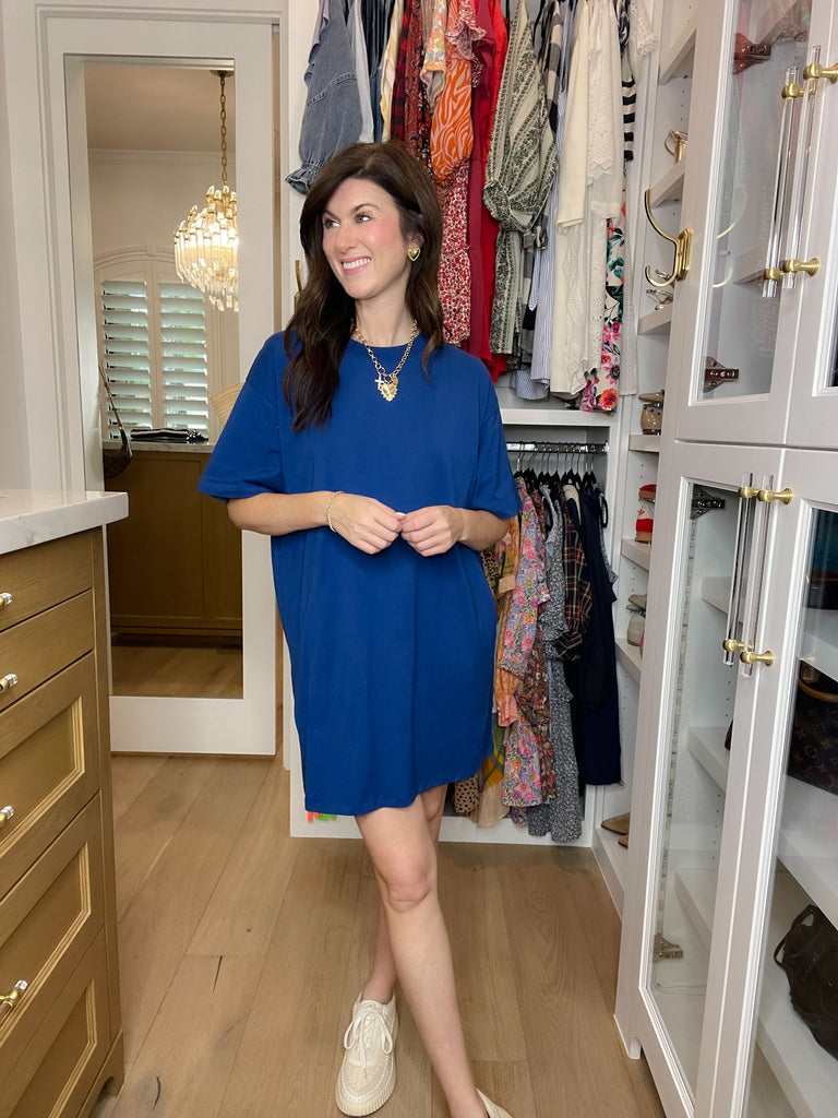 *BELLES & DOORBUSTER* Liberty T-Shirt Dress in Multiple Colors *Final Sale*
