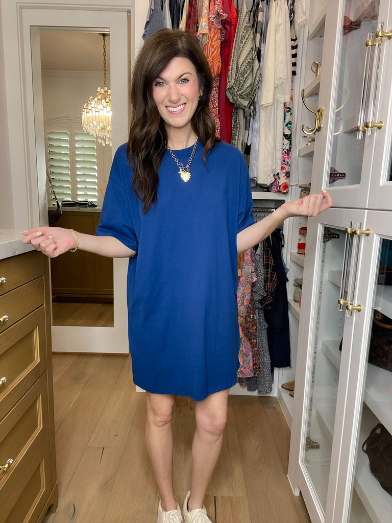 *BELLES & DOORBUSTER* Liberty T-Shirt Dress in Multiple Colors *Final Sale*