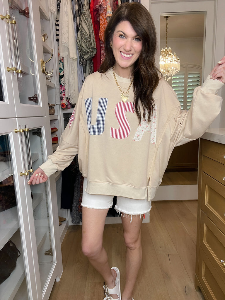 Americana Charm Pullover