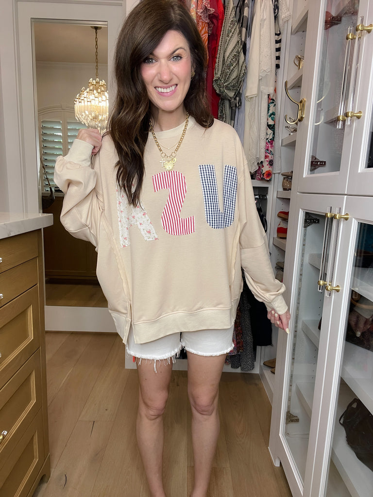 Americana Charm Pullover