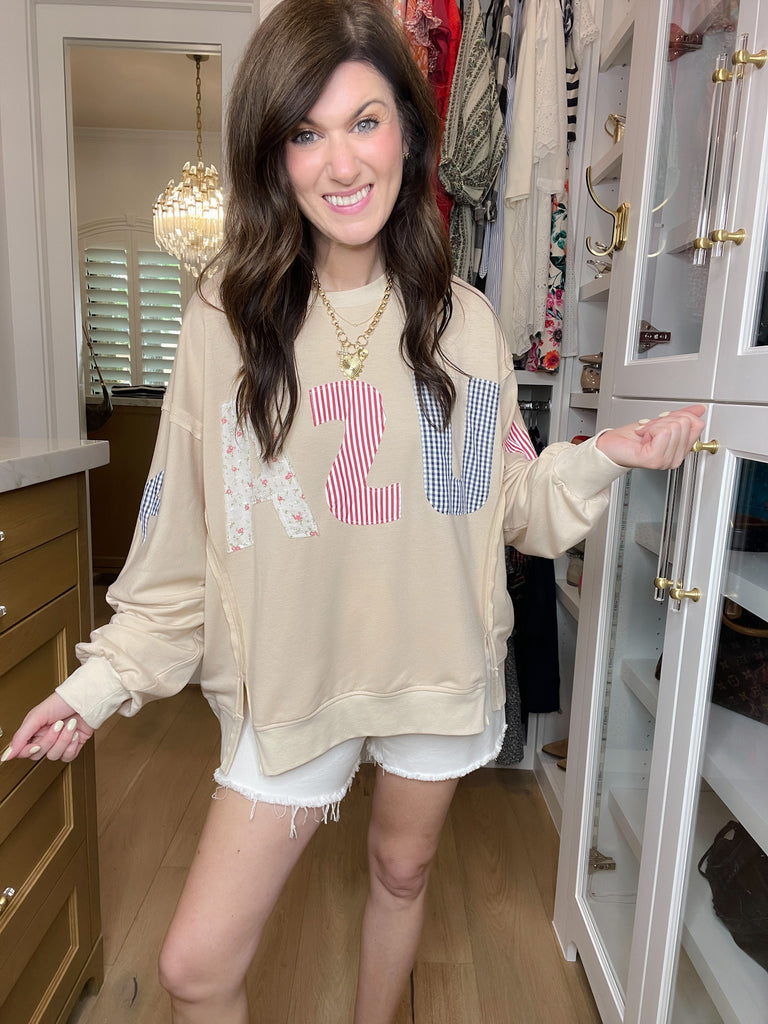 Americana Charm Pullover