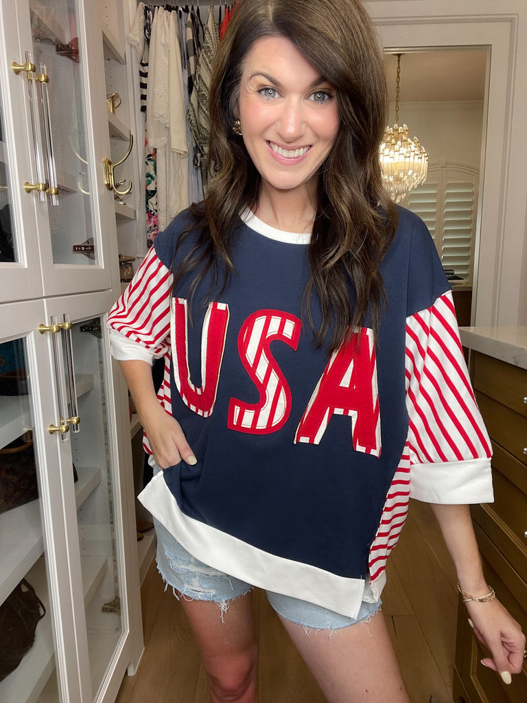 Firecracker Fun Pullover