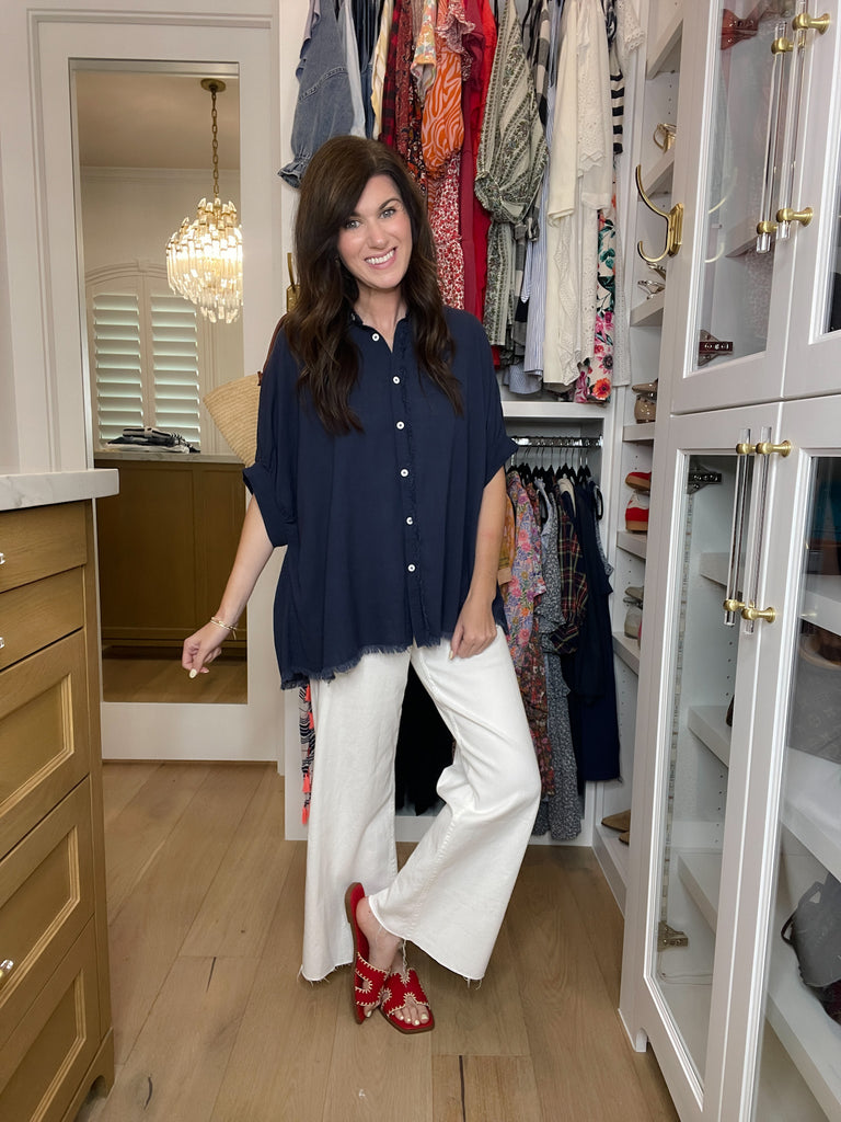 Finity H-Strap Sandals in Red