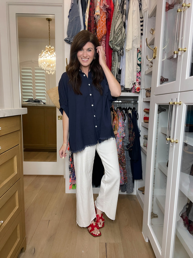 Finity H-Strap Sandals in Red