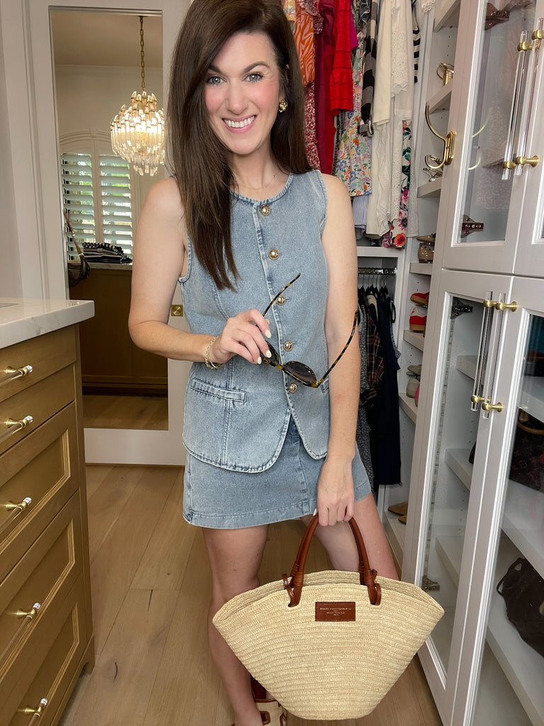 Palm Beach Patio Denim Vest