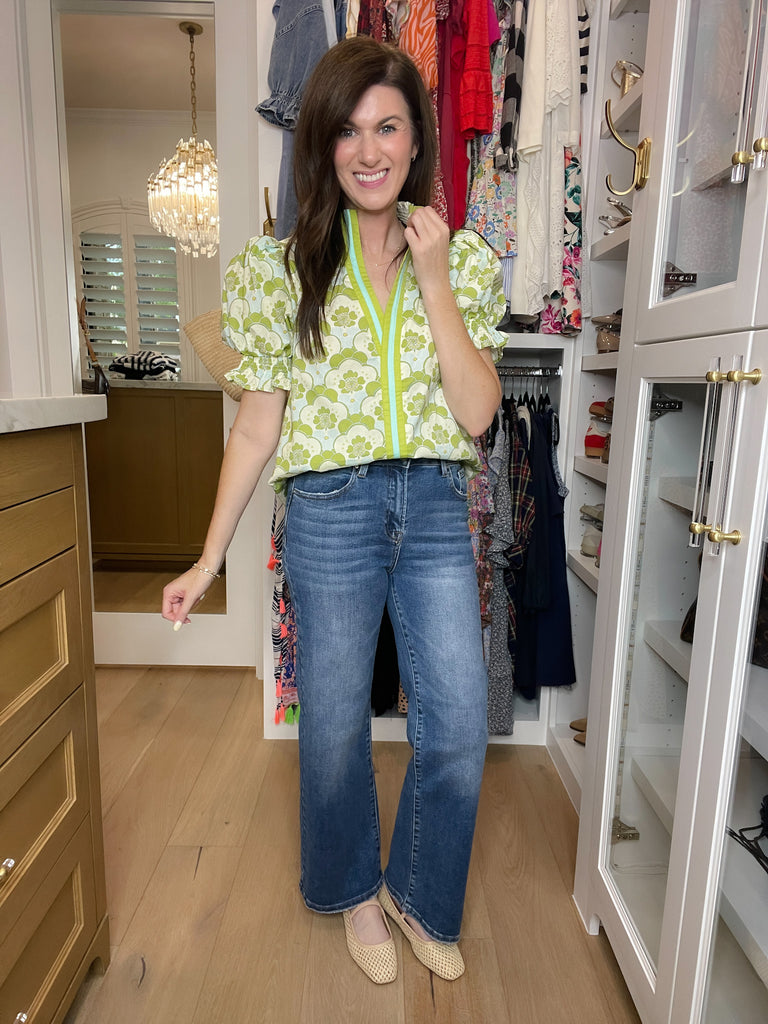 Risen Clarke High Rise Straight Leg Jeans