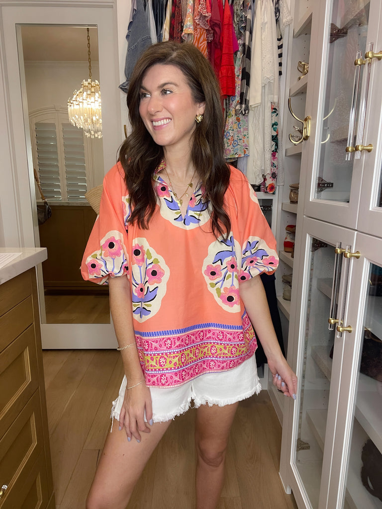 Fiesta Bloom Top