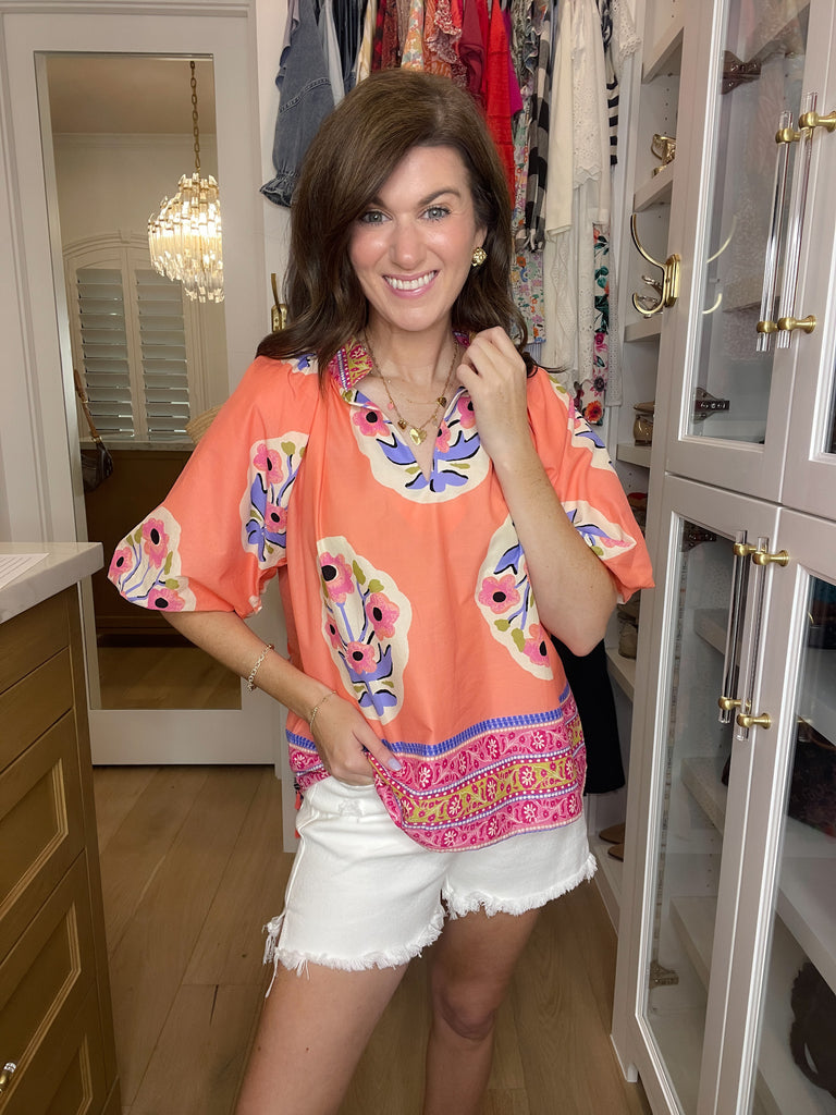 Fiesta Bloom Top