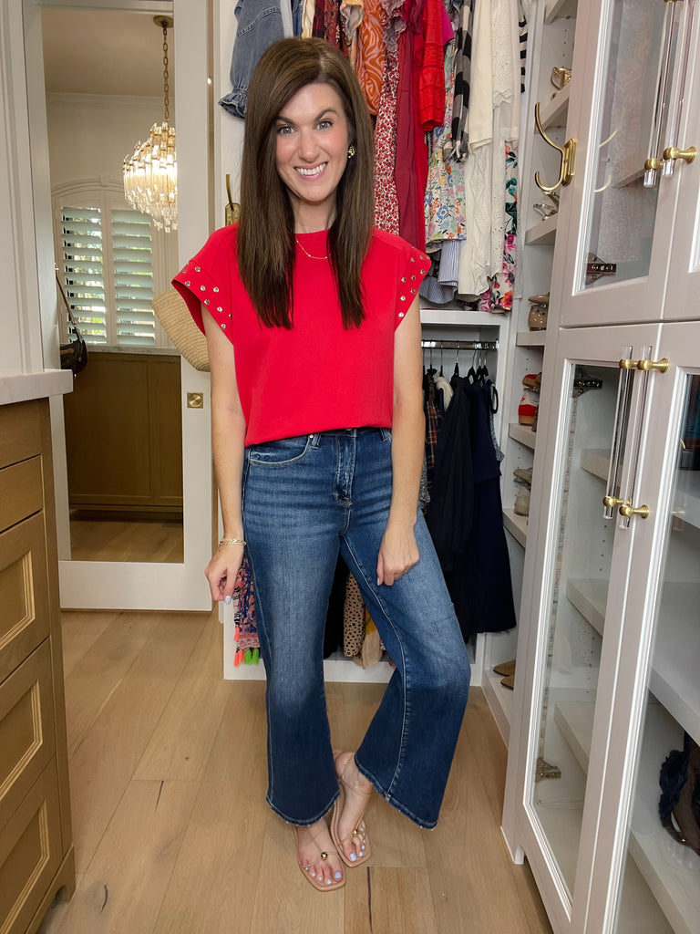 Risen Graham High Rise Cropped Jeans