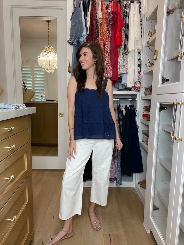 Cape Cod Calling Eyelet Tank