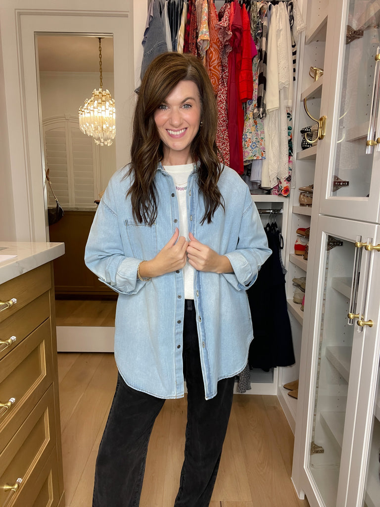 Risen Laramie Denim Button Down