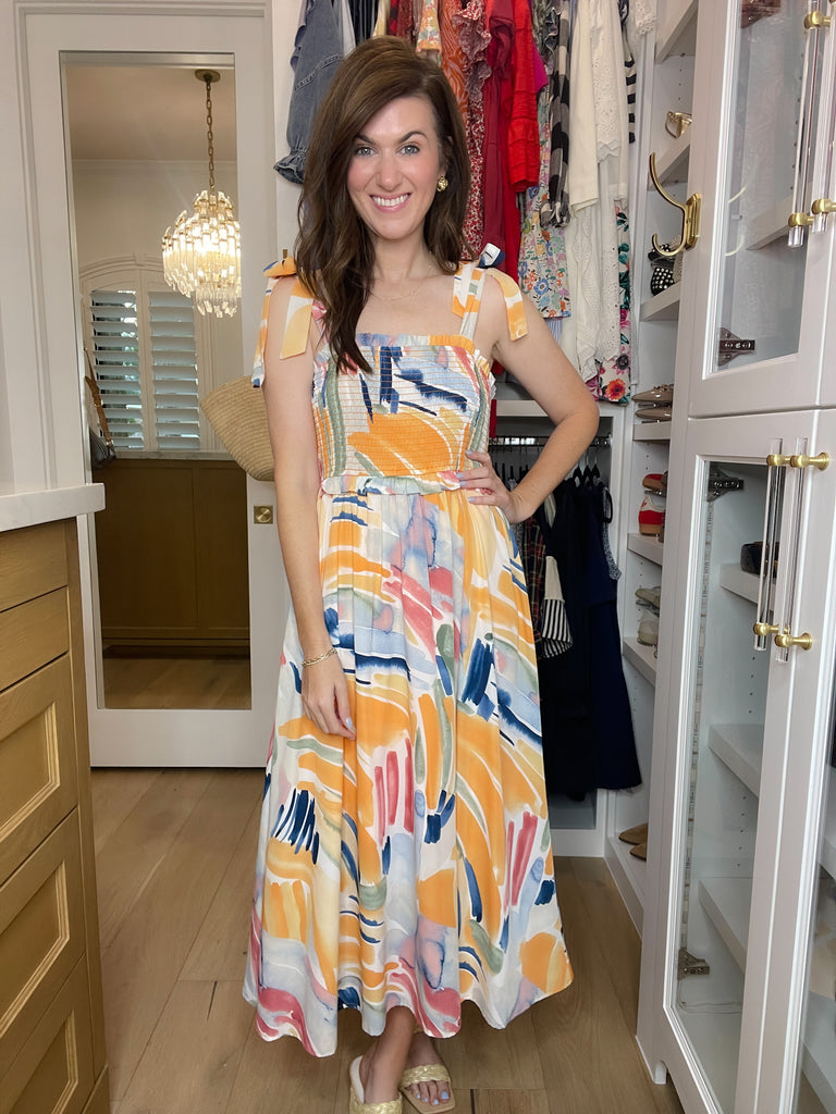 Picture Perfect Vacation Midi Dress