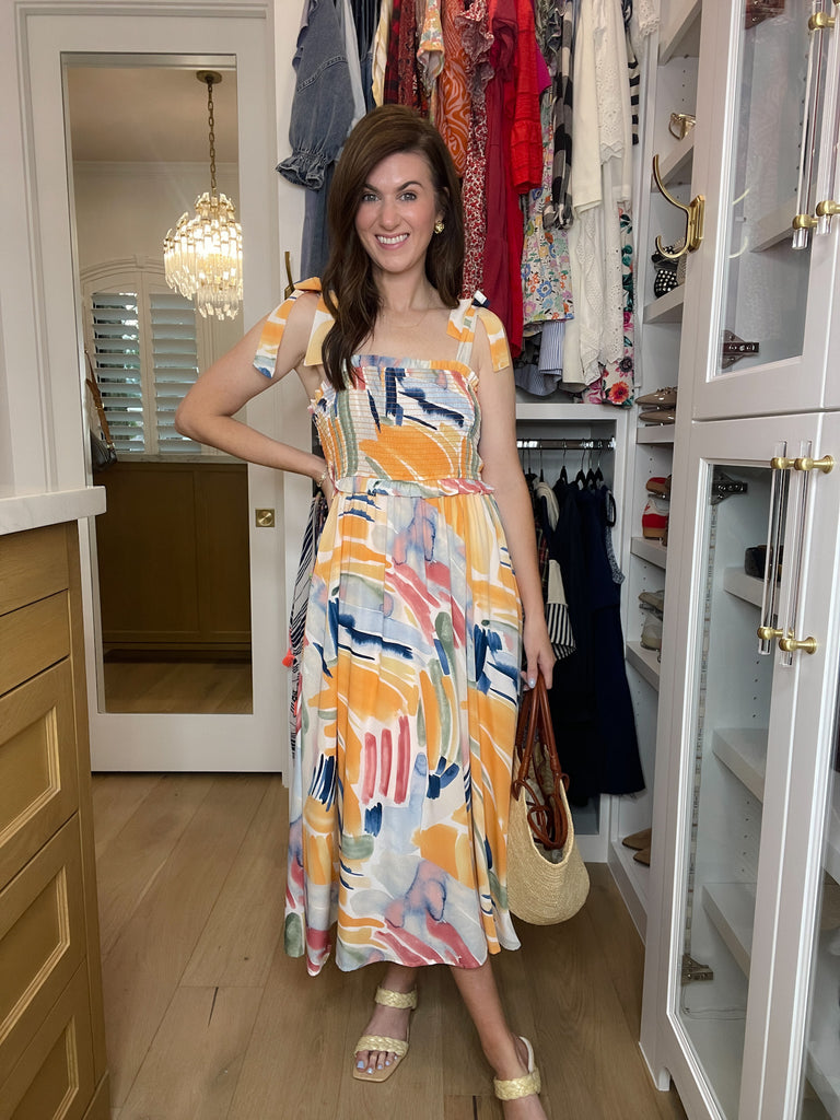 Picture Perfect Vacation Midi Dress