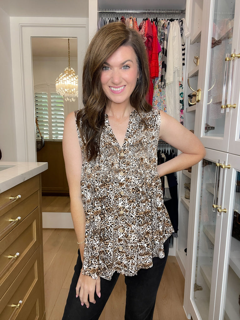 *BELLES & DOORBUSTER* Untamed Ease Tank *Final Sale*