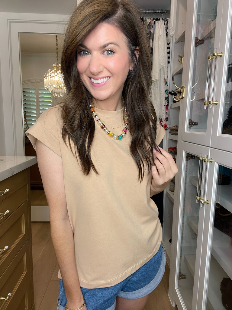 Put You First Top in Mocha