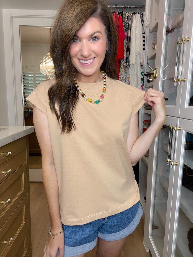 Put You First Top in Mocha