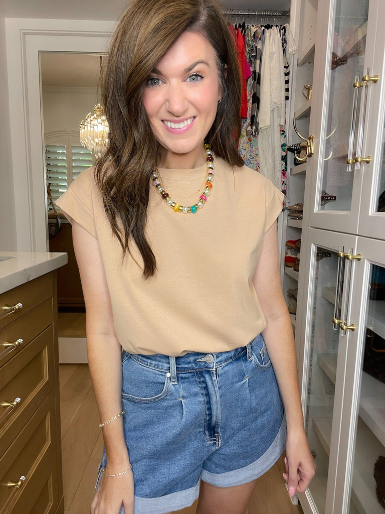 Happy Go Lucky Beaded Necklace in Multi *Final Sale*