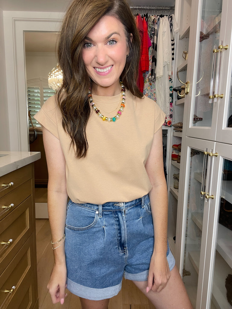 Put You First Top in Mocha