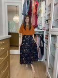 Meadow Muse Floral Maxi Skirt