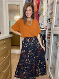 Meadow Muse Floral Maxi Skirt