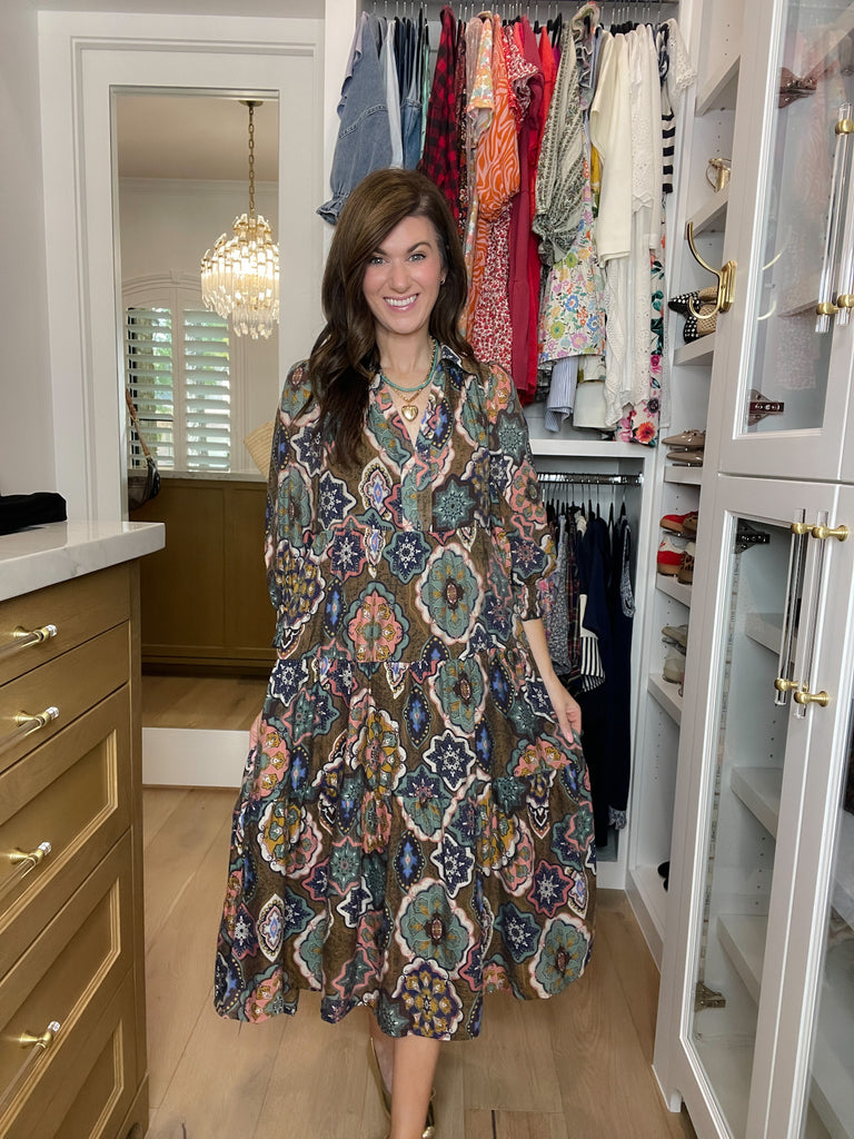 Wanderlust Mosaic Dress