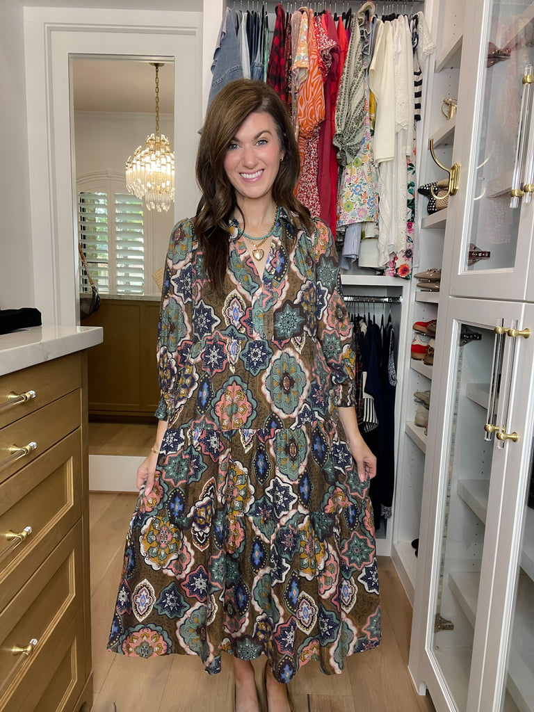 Wanderlust Mosaic Dress