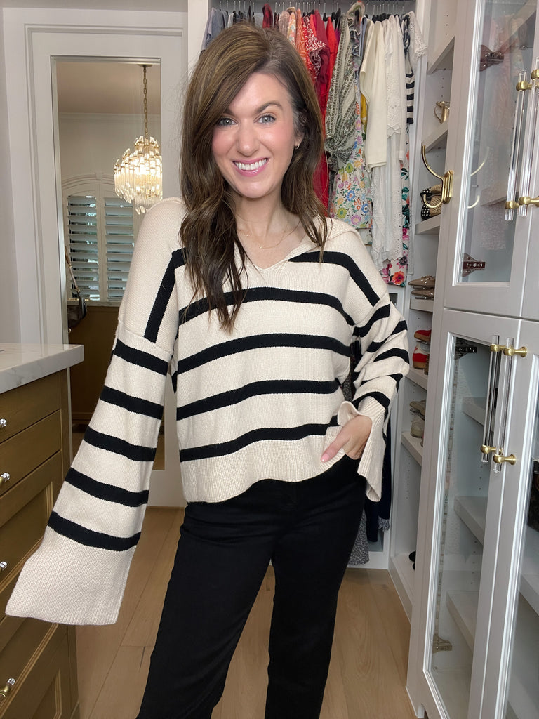 Weekend in Montauk Sweater in Natural