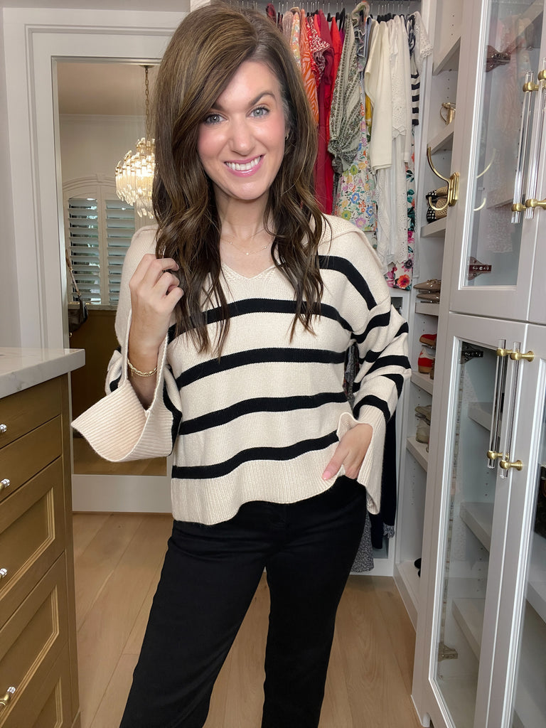 Weekend in Montauk Sweater in Natural