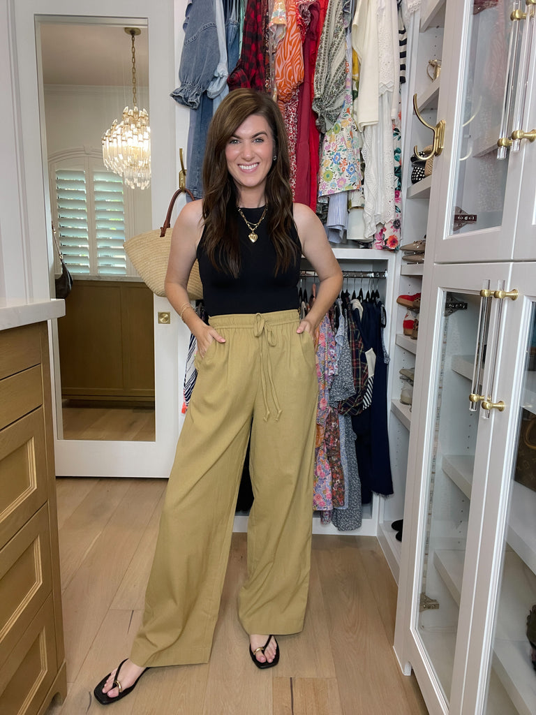 Carefree Days Linen Trousers