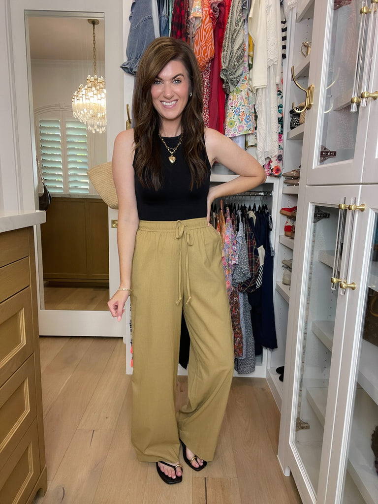 Carefree Days Linen Trousers